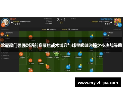 欧冠豪门强强对话前瞻聚焦战术博弈与球星巅峰碰撞之夜决战绿茵 欧冠豪门强强对话前瞻聚焦战术博弈与球星巅峰碰撞之夜决战绿茵